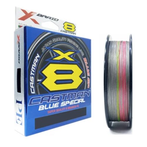 LINHA X-BRAID CASTMAN BLUE SPECIAL 62 LIBRAS 300 METROS