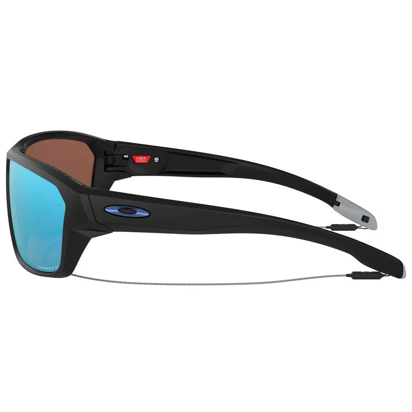 ÓCULOS POLARIZADO OAKLEY SPLIT SHOT Prizm Deep Water (armação Preto Fosco) - Imagem 3